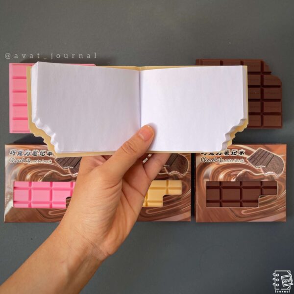 دفترچه عطری شکلاتی