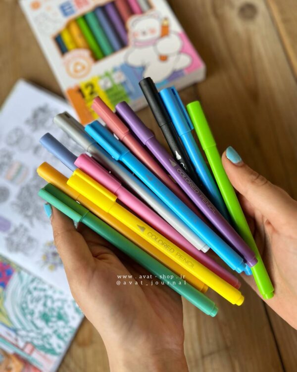 مداد رنگی بی نهایت 12 رنگی
