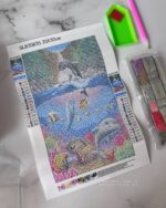 نقاشی الماسی بزرگسالان 30*20 سانت سری کد X
