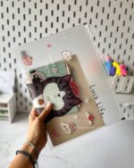 پوشه آ4 شفاف طرح گربه