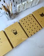 دفتر خاطرات جعبه دار کرافت قفل دار وارداتی