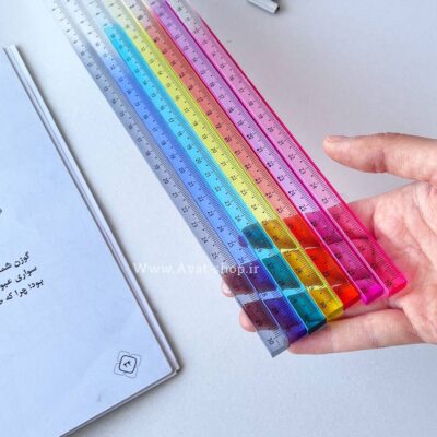 خط کش چهار وجهی ۳۰ سانت