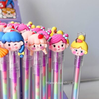 خودکار چند رنگ پیکسلی