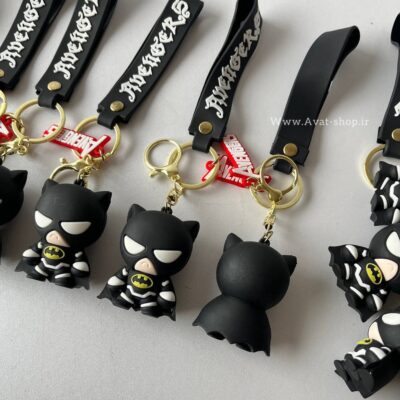 دسته کلید سیلیکونی طرح بتمن